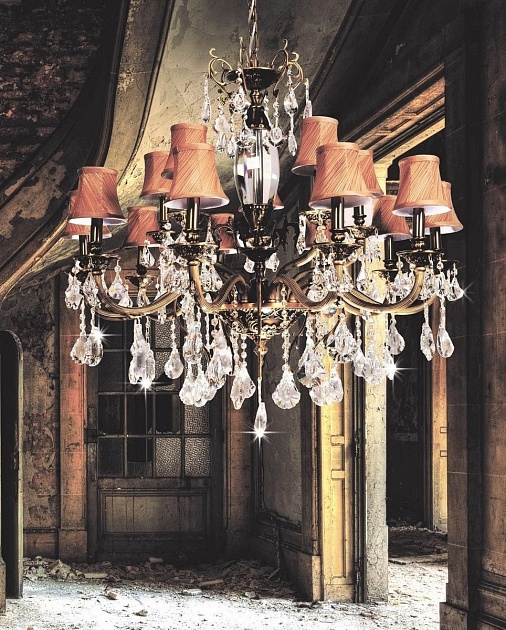 Подвесная люстра Lumina Deco Lussinare LDP 9236-15 Фото № 4