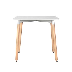 Стол обеденный DOBRIN SERRA (ножки светлый бук, столешница светло-серая) 03-TD-LMZL SERRA 4