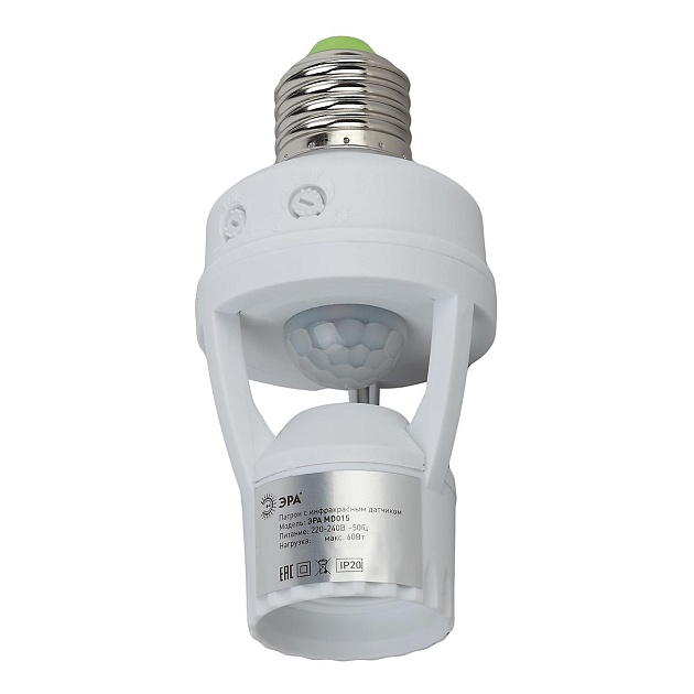 Датчик движения инфракрасный ЭРА MD 015 Б0043792 Фото № 1