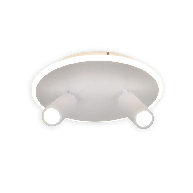 Потолочный светодиодный светильник Escada 20046SMA/02LED WH изображение 3 Потолочный светодиодный светильник Escada 20046SMA/02LED WH Фото № 3