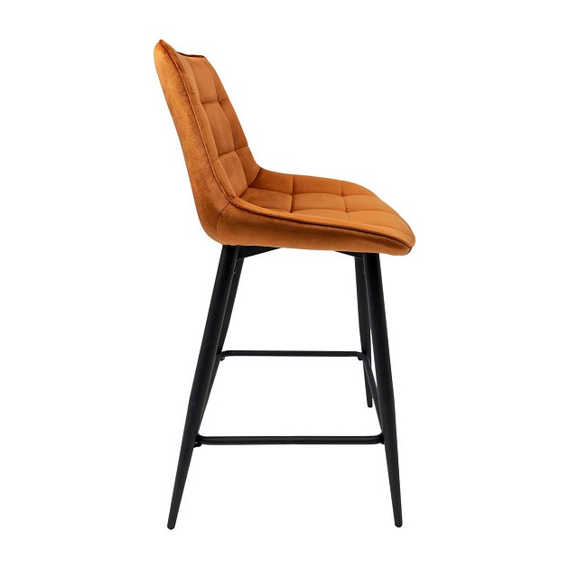 Полубарный стул AksHome Linx кирпичный, велюр 86210 Фото № 12