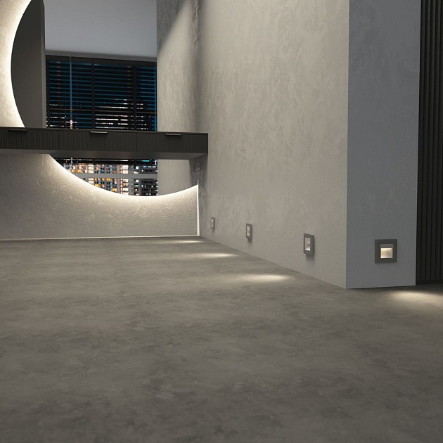 Подсветка для лестниц и ступеней Werkel серебряный матовый W1154165 4690389205408 Фото № 2