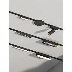 Трековый линейный светильник ZZOK Nemo 12W 4000K Black NLL12-BK4K 3