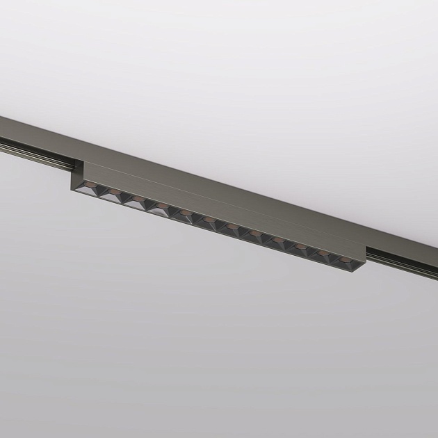Трековый светодиодный светильник Denkirs Shine Grill DK5771-DN Фото № 2