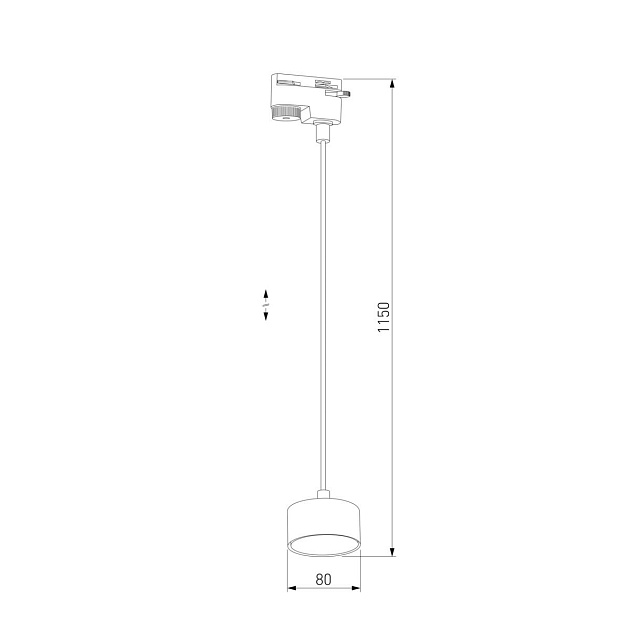 Трековый светильник TK Lighting 4481 Tracer Gold Фото № 2