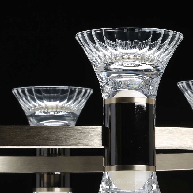 Подвесная светодиодная люстра De Markt Вальтер 551012709 Фото № 4