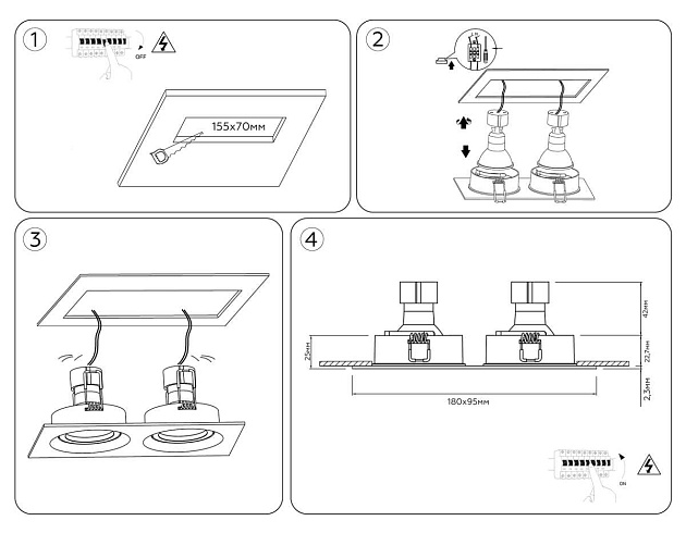 Встраиваемый точечный светильник Ambrella light TECHNO SPOT TN102746 изображение 7 Встраиваемый точечный светильник Ambrella light TECHNO SPOT TN102746 Фото № 7
