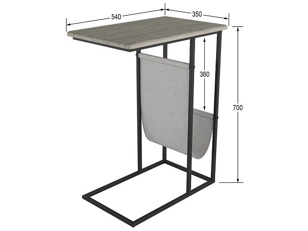 Приставной стол Мебелик Бали 006721 изображение 3 Приставной стол Мебелик Бали 006721 Фото № 3