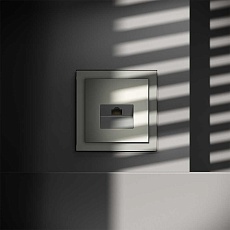 Розетка компьютерная встраиваемая Voltum S70 RJ45 кат.6, (сталь) VLS060105 4