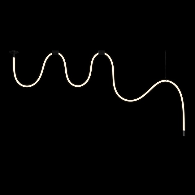 Потолочный светильник LOFT IT Thread 10388B Black Фото № 1