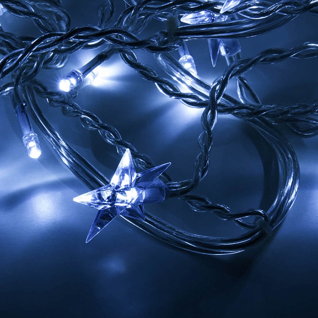 Светодиодная гирлянда Eurosvet бахрома 230V 100-002 белый изображение 6 Светодиодная гирлянда Eurosvet бахрома 230V 100-002 белый Фото № 6