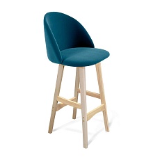 Барный стул Sheffilton SHT-ST35/S65 тихий океан/прозрачный лак 2943700104