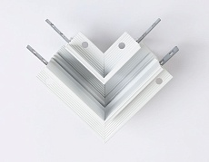 Коннектор L-образный для встраиваемого шинопровода Ambrella light Track System Magnetic GL3352 4