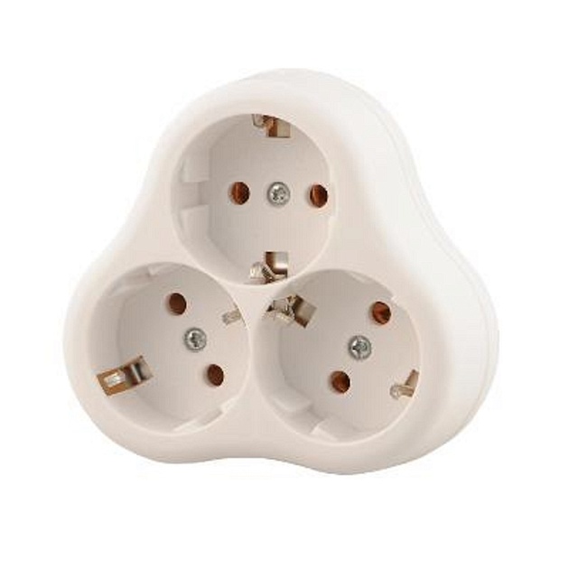 Тройник Lezard Accessories белый 715-0900-609 Фото № 1