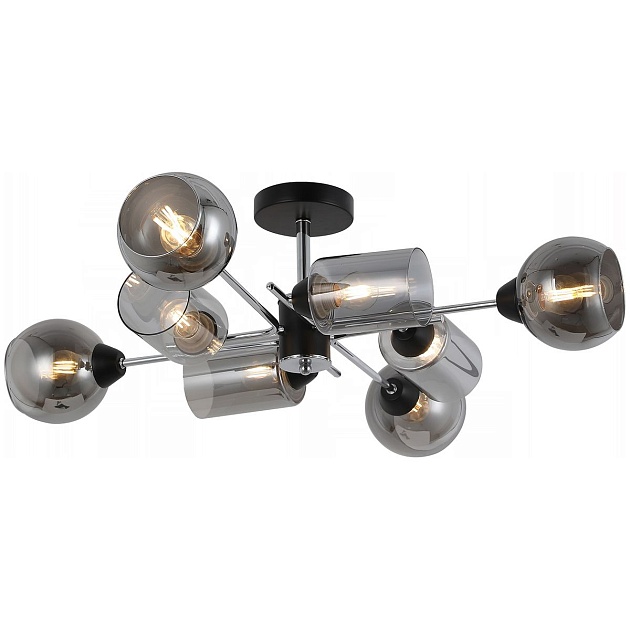 Потолочная люстра Illumico IL8243-8COU-79 BK CR Фото № 1