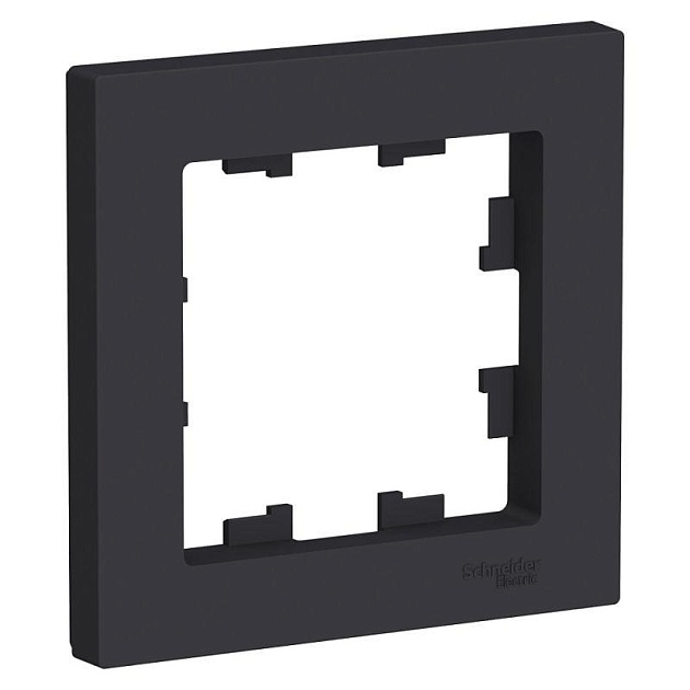 Рамка 1-постовая Systeme Electric AtlasDesign карбон ATN001001 изображение 1 Рамка 1-постовая Systeme Electric AtlasDesign карбон ATN001001 Фото № 1