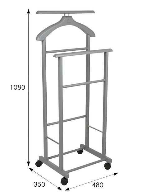 Гардеробная вешалка Мебелик В 22Н 006575 изображение 3 Гардеробная вешалка Мебелик В 22Н 006575 Фото № 3