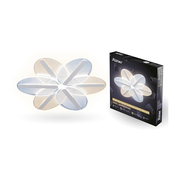 Потолочный светодиодный светильник Ritter Lucino 52382 6 Фото № 3