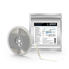 Светодиодная лента Gauss 9,6W/m 120LED/m 2835SMD холодный белый 5M 355000310 2