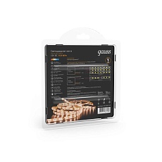 Светодиодная влагозащищенная лента Gauss 14,4W/m 60LED/m 5050SMD теплый белый 5M 311000114 5
