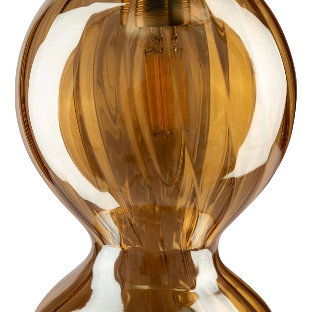 Подвесной светильник Crystal Lux Iris SP1 B Amber изображение 3 Подвесной светильник Crystal Lux Iris SP1 B Amber Фото № 3