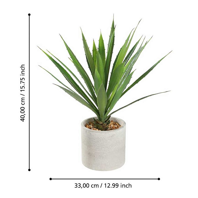 Искусственное растение Eglo TOBETSU 428016 изображение 2 Искусственное растение Eglo TOBETSU 428016 Фото № 2