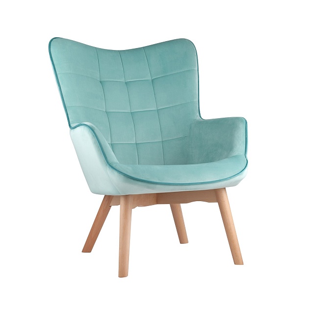 Кресло Stool Group Манго вельвет мятный MANCO HLR-59 изображение 1 Кресло Stool Group Манго вельвет мятный MANCO HLR-59 Фото № 1
