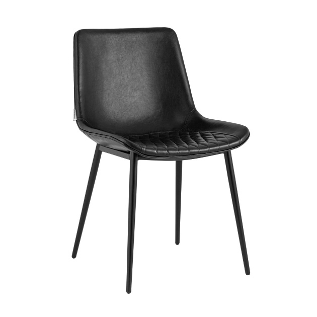 Кухонный стул Stool Group Деймон экокожа черный AV 462-Pb-08 Фото № 1