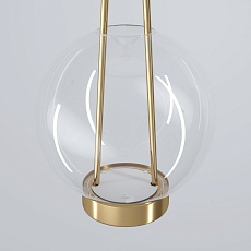 Подвесной светодиодный светильник Eurosvet Frasco 50267/1 LED латунь 3