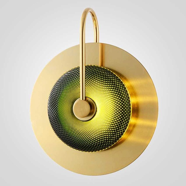 Бра Imperium Loft Green Disk 144298-22 изображение 1 Бра Imperium Loft Green Disk 144298-22 Фото № 1
