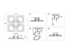 Светильник потолочный Ambrella light ACRYLICA FA8948 3