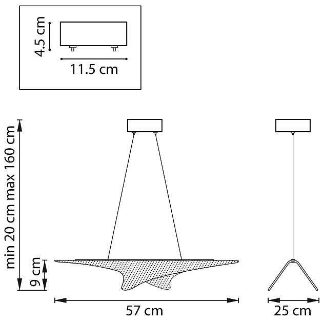 Подвесная светодиодная люстра Lightstar Varese 731303 Фото № 6