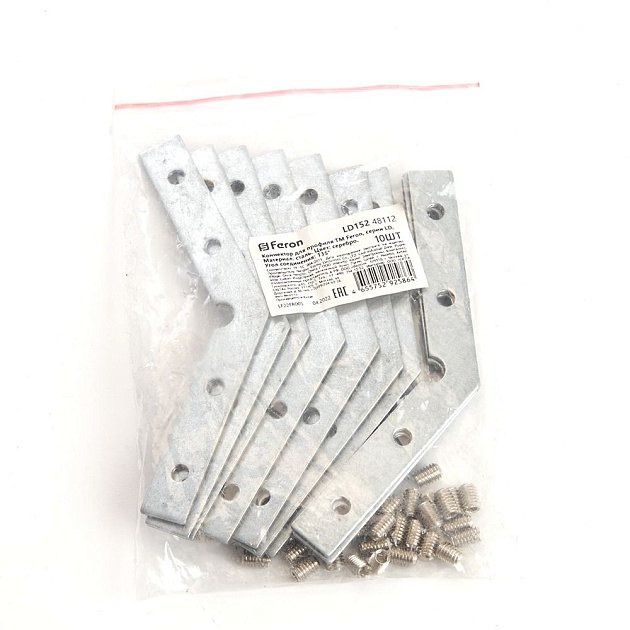 Соединитель угловой 135 Feron LD152 48112 изображение 3 Соединитель угловой 135 Feron LD152 48112 Фото № 3