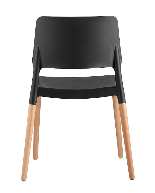 Кухонный стул Stool Group BISTRO черный с деревян. ножками 8086 BLACK Фото № 3