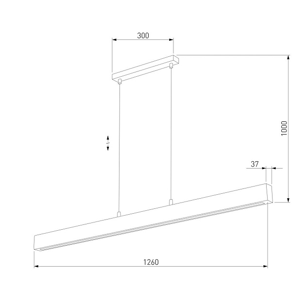 Подвесной светодиодный светильник TK Lighting 1389 Teo Led Фото № 2