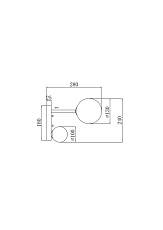 Бра Freya Sphirity FR5376WL-02B 1