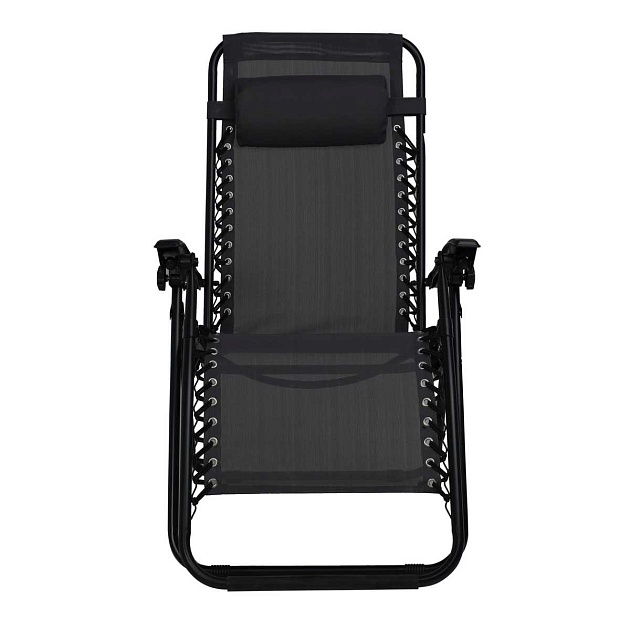 Шезлонг AksHome Relax черный, ткань 87207 изображение 10 Шезлонг AksHome Relax черный, ткань 87207 Фото № 10