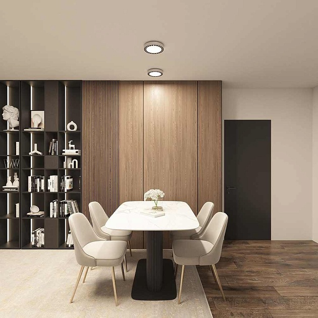 Накладной светильник Denkirs DUAL DK2841-WB изображение 5 Накладной светильник Denkirs DUAL DK2841-WB Фото № 5