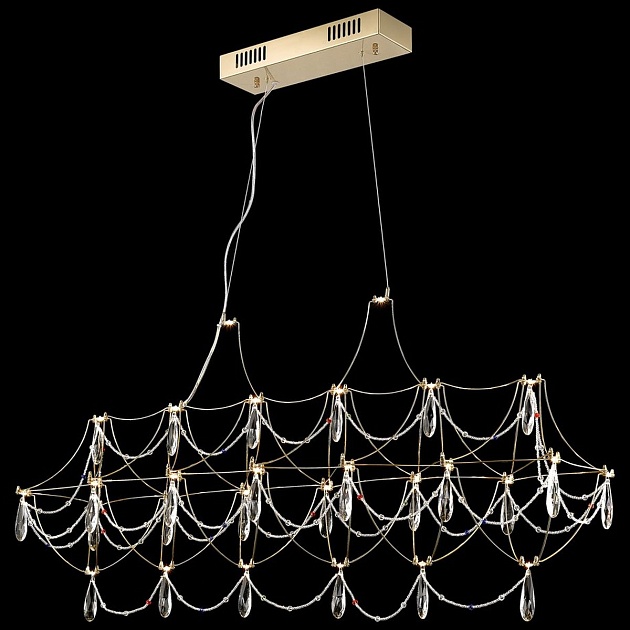 Подвесная светодиодная люстра Wertmark Felicia WE336.24.323 изображение 1 Подвесная светодиодная люстра Wertmark Felicia WE336.24.323 Фото № 1