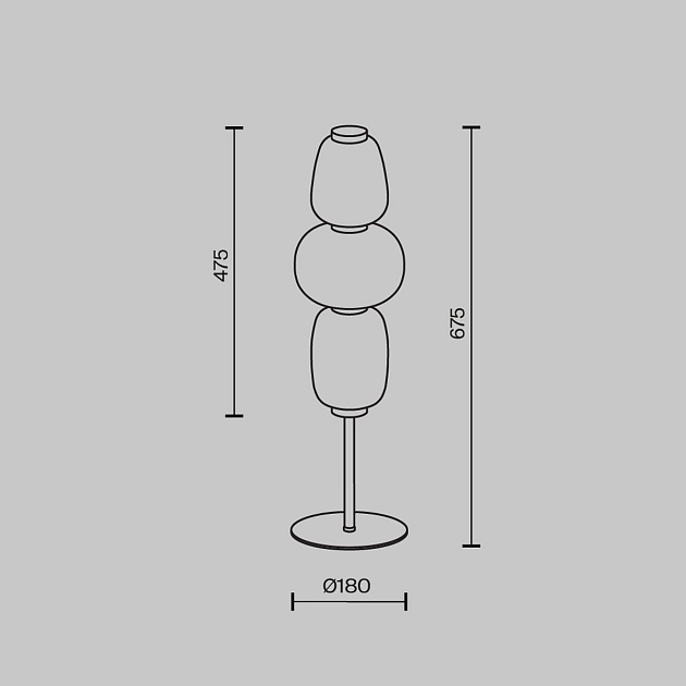 Настольная лампа Maytoni Pattern MOD267TL-L28CH3K изображение 2 Настольная лампа Maytoni Pattern MOD267TL-L28CH3K Фото № 2