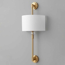 Бра Crystal Lux VINTAGE AP2 BRASS