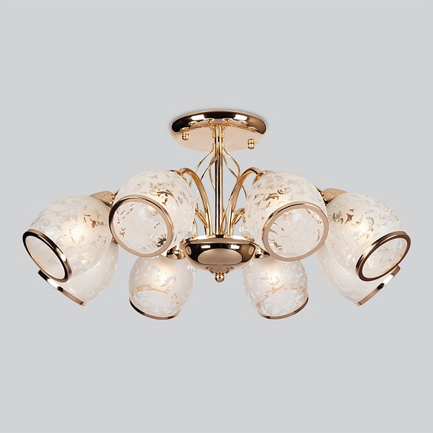 Потолочная люстра Eurosvet 30026/8 золото Фото № 1