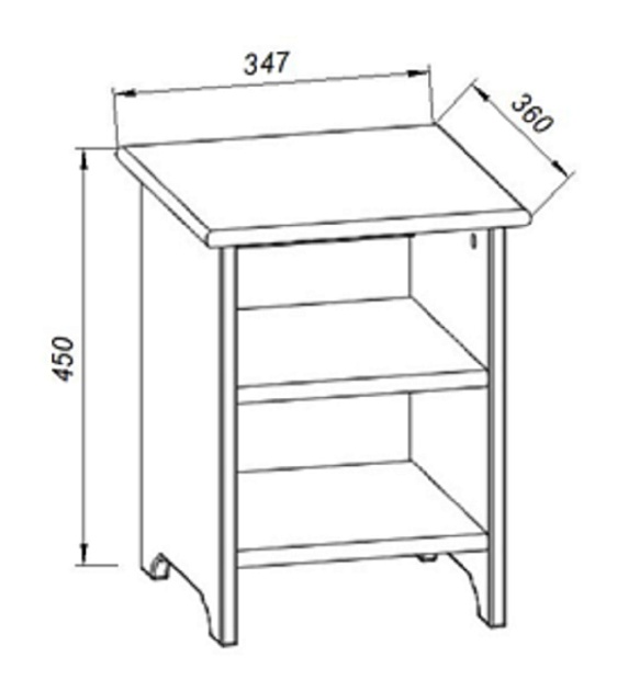 Обувница Шведский Стандарт Вествик 300 414105002300 Фото № 3