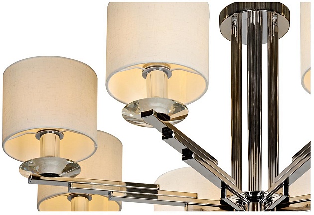 Потолочная люстра iLamp City DJ0608 CR изображение 4 Потолочная люстра iLamp City DJ0608 CR Фото № 4