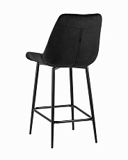 Полубарный стул Stool Group Флекс велюр черный AV 405-N28-08(PP) 4