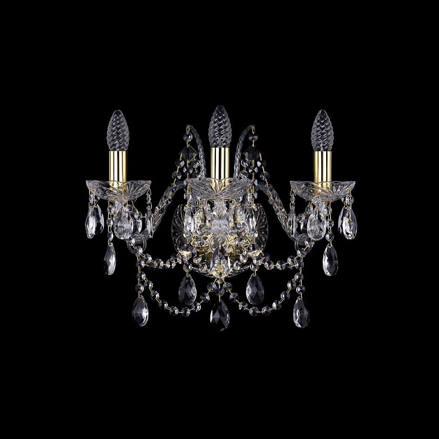 Бра Bohemia Ivele 1411B/3/160 G изображение 1 Бра Bohemia Ivele 1411B/3/160 G Фото № 1