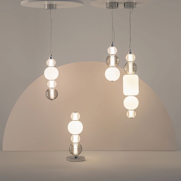 Подвесной светодиодный светильник Maytoni Collar P069PL-L35CH3K Фото № 2