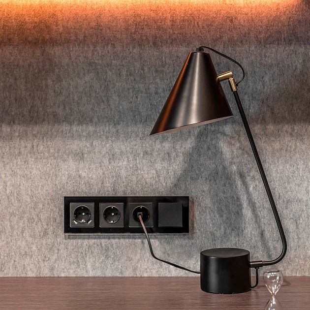 Розетка с заземлением Werkel черный матовый W1171008 4690389156878 Фото № 9