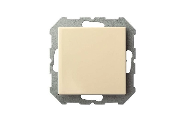 Выключатель одноклавишный Liregus Epsilon бежевый 28-0571 Фото № 5