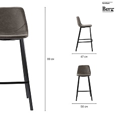 Барный стул Bergenson Bjorn Hugh BEST-HUMF08 1
